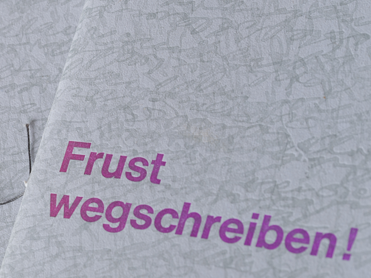 Notizheft: Für Gewagtes & für Gescheitertes<